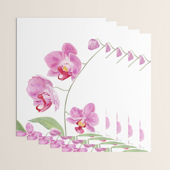 Orchid Wrapping Paper Gallery Image 3