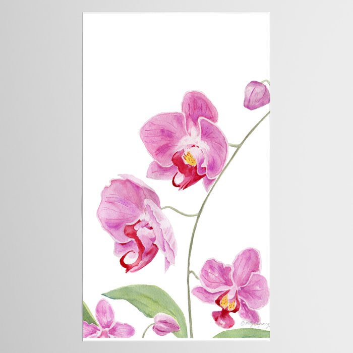 Orchid Tablecloth Gallery Image 2