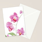 Orchid Stationery Card Gallery Image 2