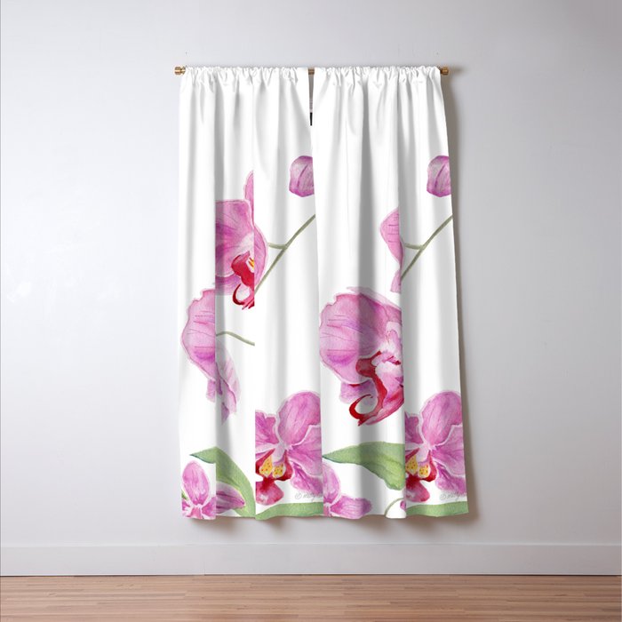 Orchid Window Curtain Gallery Image 3