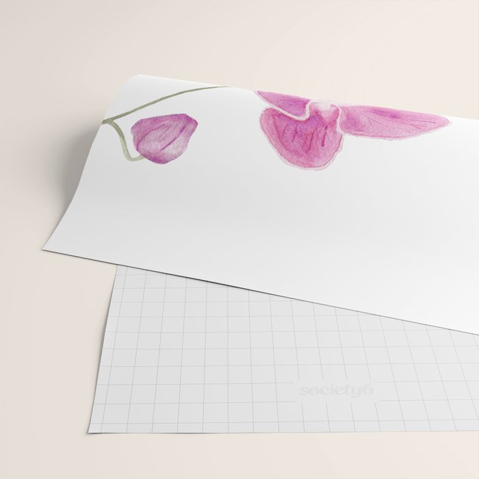 Orchid Wrapping Paper Gallery Image 2