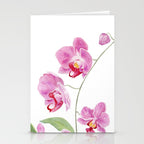 Orchid Stationery Card Gallery Image 2