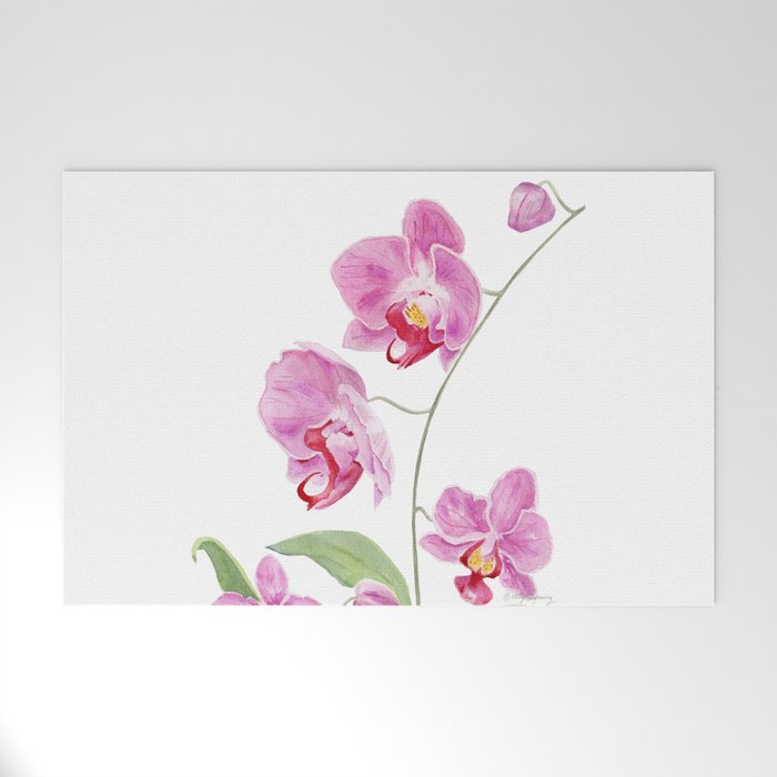 Orchid Welcome Mat Gallery Image 1