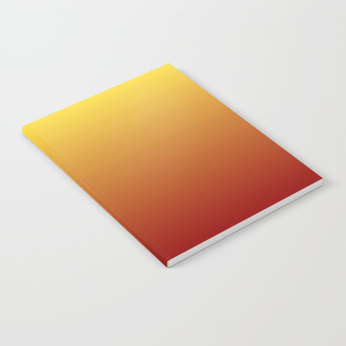 OMBRE RUST YELLOW COLOR Notebook Gallery Image 1