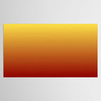 OMBRE RUST YELLOW COLOR Tablecloth Gallery Image 2