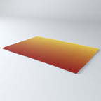 OMBRE RUST YELLOW COLOR Rug Gallery Image 3