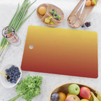 OMBRE RUST YELLOW COLOR Cutting Board Gallery Image 2
