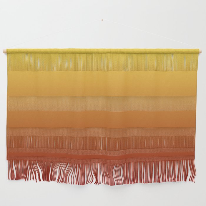 OMBRE RUST YELLOW COLOR Wall Hanging Gallery Image 1