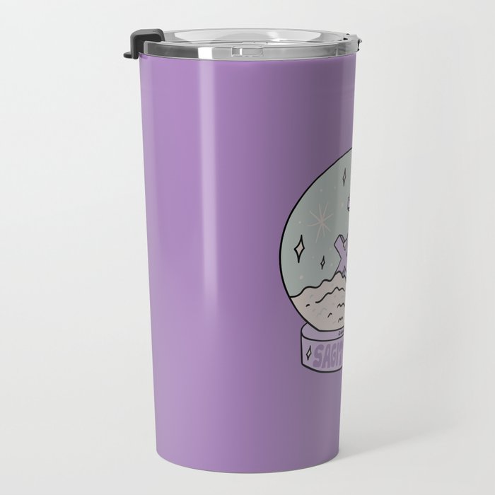 Sagittarius Snow Globe Travel Mug Gallery Image 3