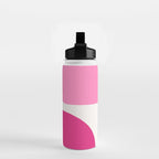 Modern Minimal Arch Abstract XCIII Water Bottle Gallery Image 2