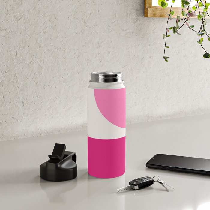 Modern Minimal Arch Abstract XCIII Water Bottle Gallery Image 4