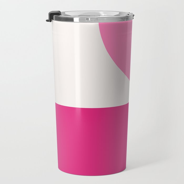 Modern Minimal Arch Abstract XCIII Travel Mug Gallery Image 3