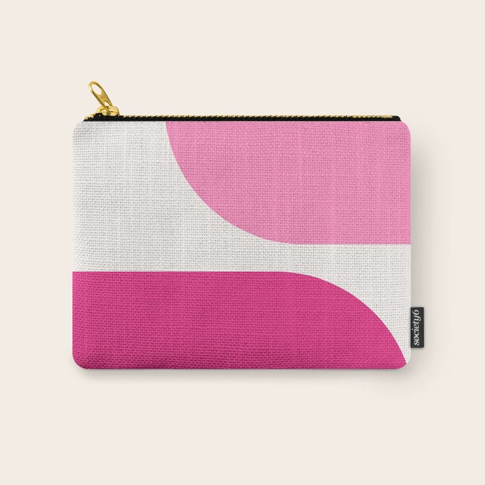 Modern Minimal Arch Abstract XCIII Carry All Pouch Gallery Image 1