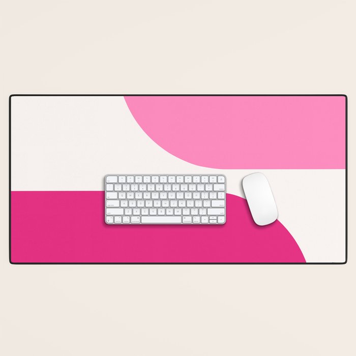 Modern Minimal Arch Abstract XCIII Desk Mat Gallery Image 1