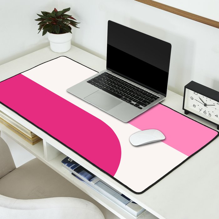 Modern Minimal Arch Abstract XCIII Desk Mat Gallery Image 2