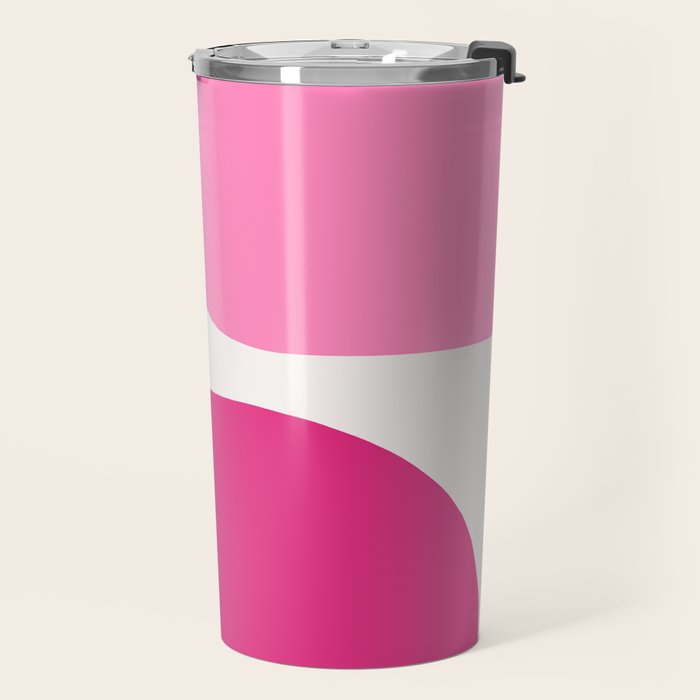 Modern Minimal Arch Abstract XCIII Travel Mug Gallery Image 2