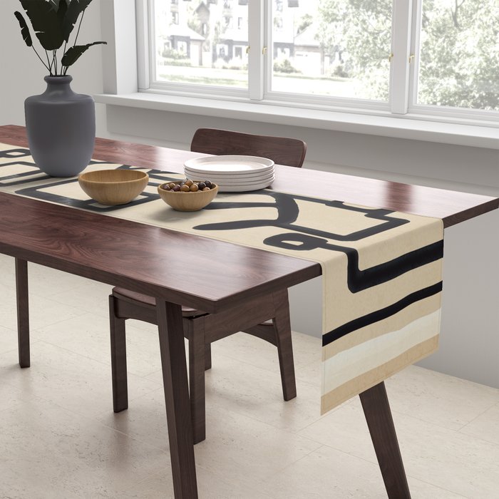 Abstract Line Movement 09 Table Runner Gallery Image 2