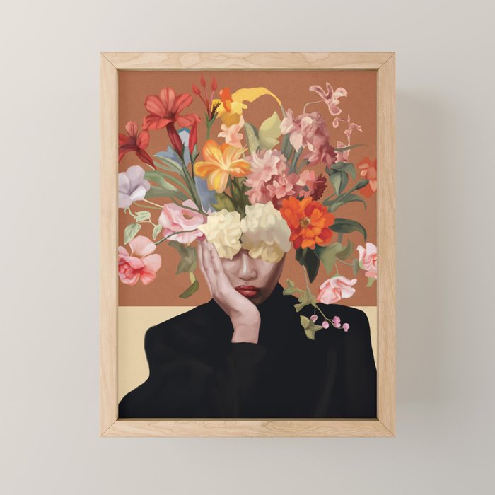 The Secret Garden Within 2 Mini Art Print Gallery Image 1