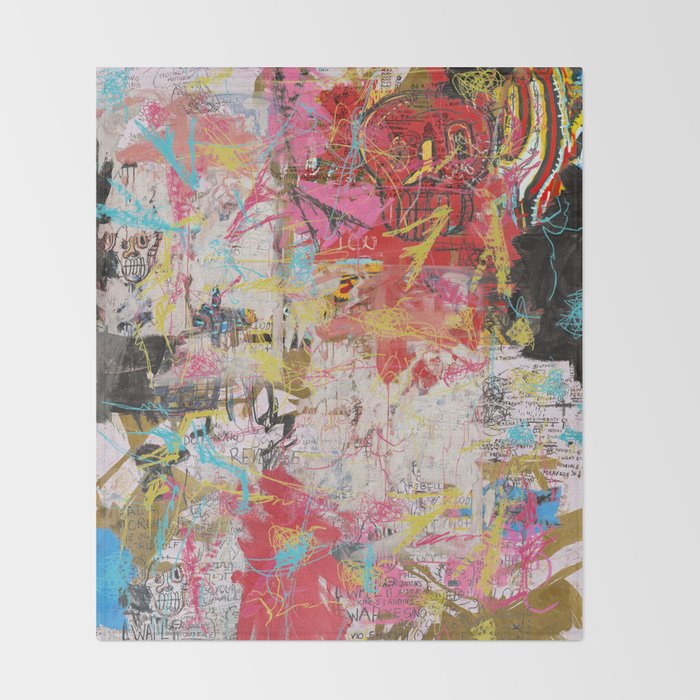The Radiant Child Throw Blanket Gallery Image 2