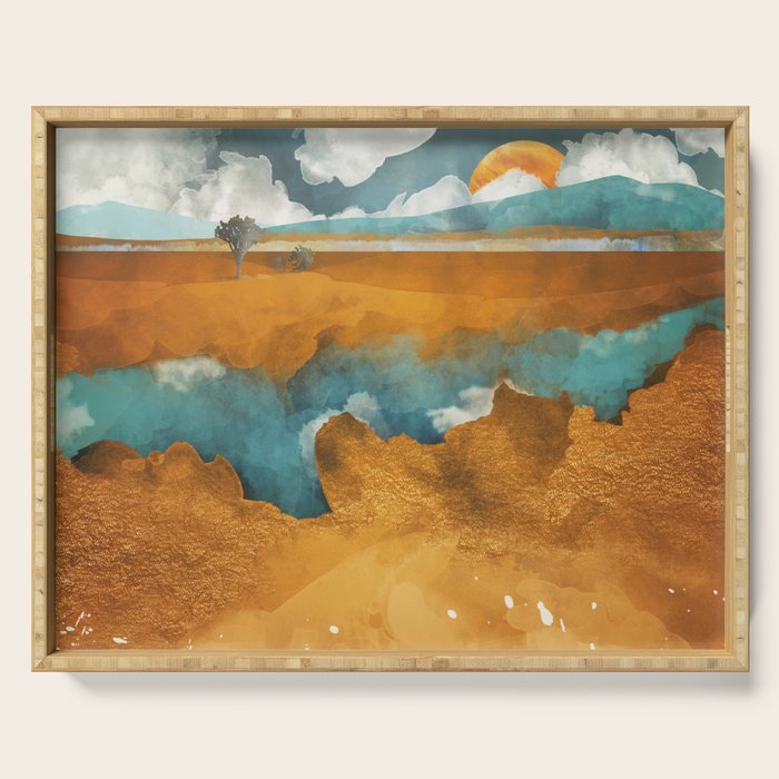 Desert River Serving Tray Gallery Image 1
