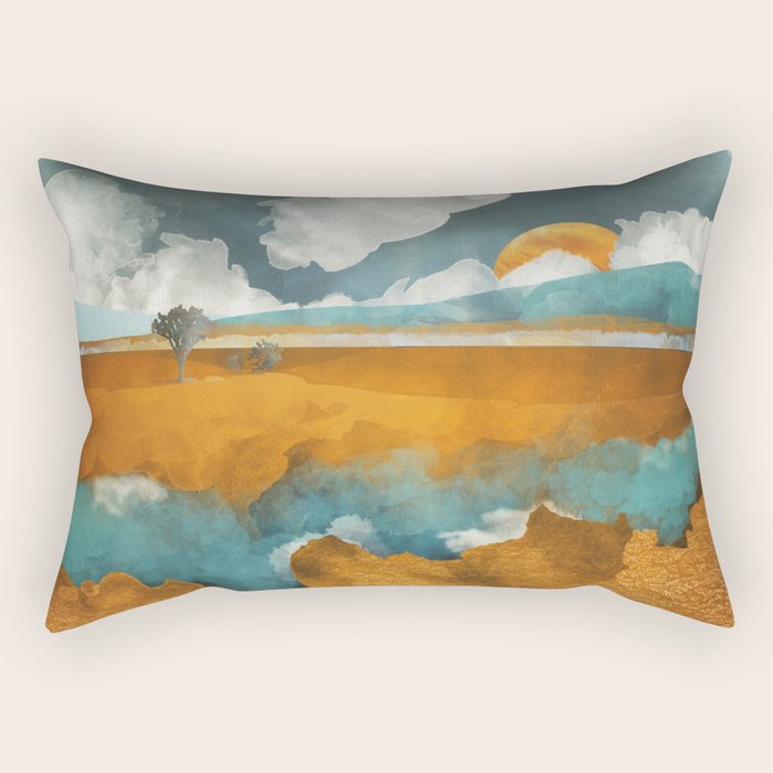 Desert River Rectangular Pillow Gallery Image 1