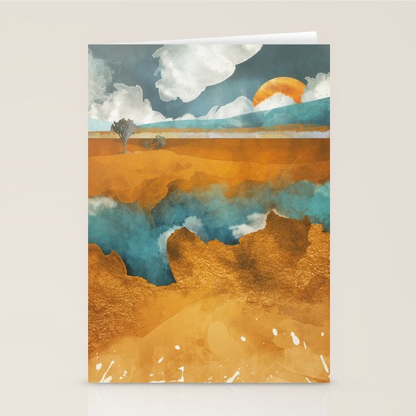 Desert River Stationery Card Gallery Image 2