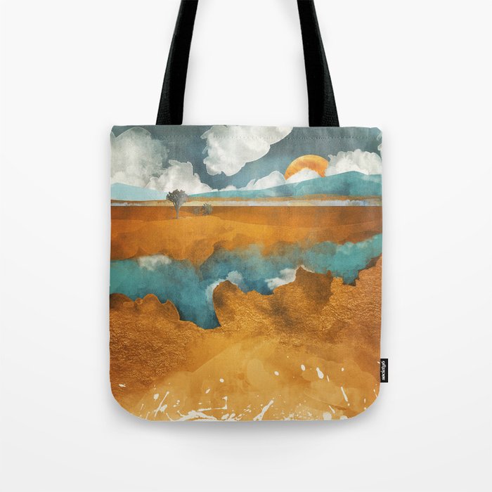 Desert River Tote Bag Gallery Image 1