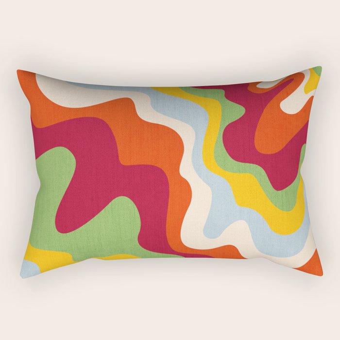 Candy Swirl Rectangular Pillow Gallery Image 1
