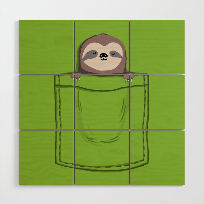 My Sleepy Pet Wood Wall Art Gallery Image 1