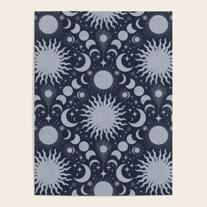 Tarot Celestial Indigo Poster Gallery Image 4