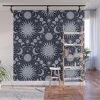 Tarot Celestial Indigo Wall Mural Gallery Image 1