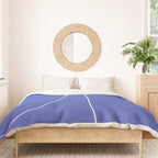 Modern Minimal Line Abstract I Duvet Cover Gallery Image 3