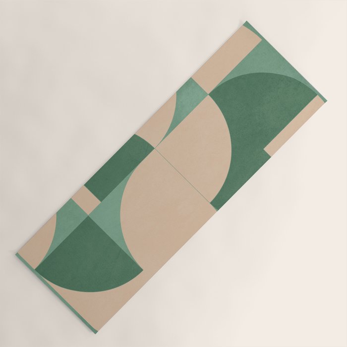 Modern geometric shapes 54 Yoga Mat Gallery Image 1