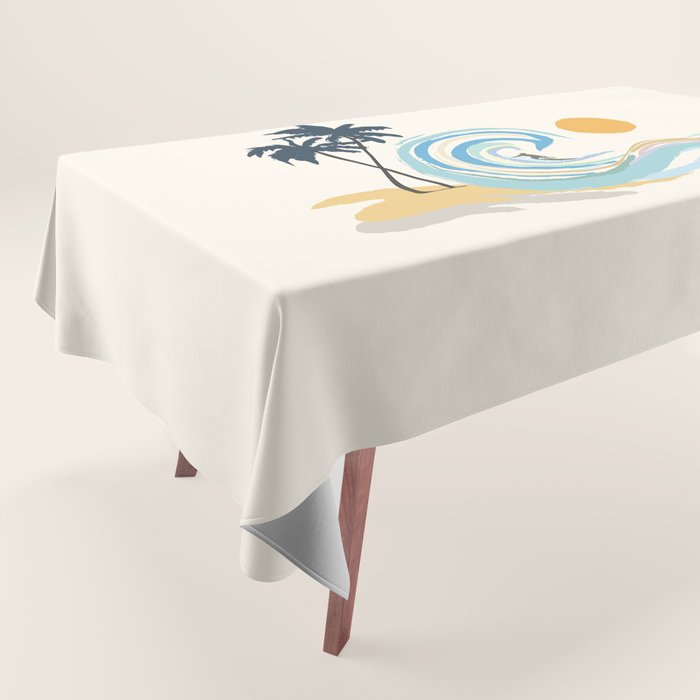 Minimalistic Summer II Tablecloth Gallery Image 1