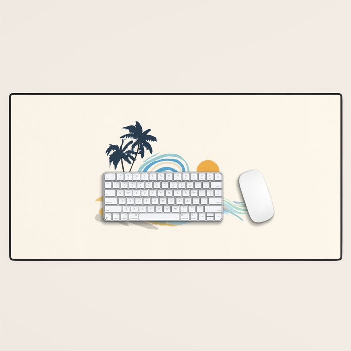 Minimalistic Summer II Desk Mat Gallery Image 1