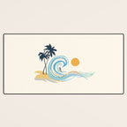 Minimalistic Summer II Desk Mat Gallery Image 3