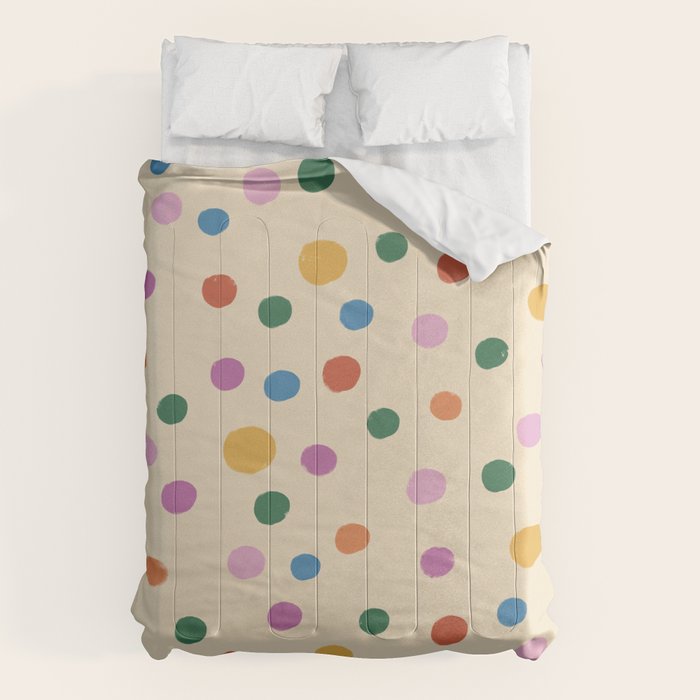 Dancing Balls on Cream Comforter Gallery Image 1