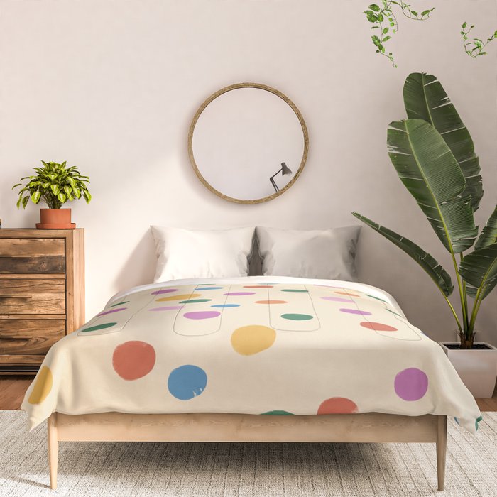 Dancing Balls on Cream Comforter Gallery Image 3