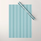 Elysian XVI Botanical Teal Wrapping Paper Gallery Image 1