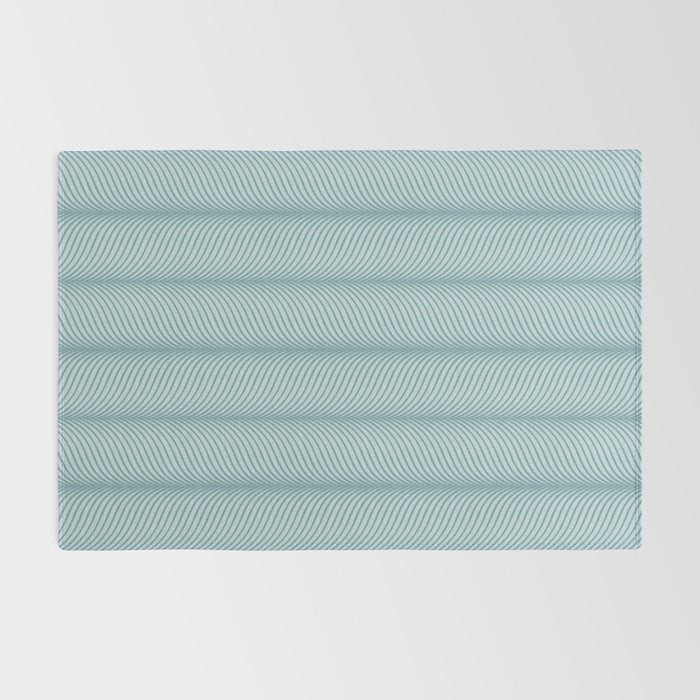 Elysian XVI Botanical Teal Rug Gallery Image 2