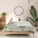 Wildlife Safari Savannah green Comforter Gallery Image 3