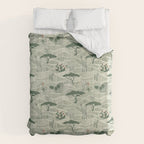 Wildlife Safari Savannah green Duvet Cover Gallery Image 6