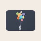 Planet Balloons Bath Mat Gallery Image 1