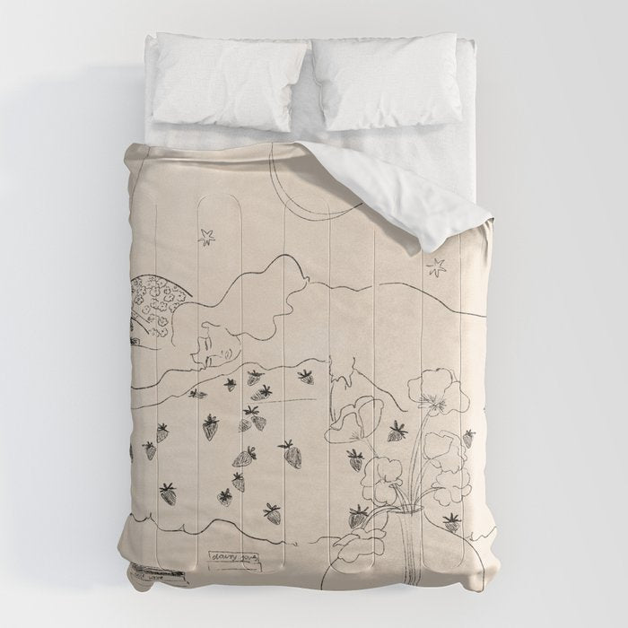 Friday Night Self Care Comforter Gallery Image 1