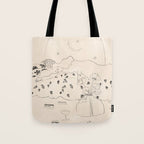 Friday Night Self Care Tote Bag Gallery Image 1