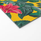 Summer Botanical Pattern Welcome Mat Gallery Image 2