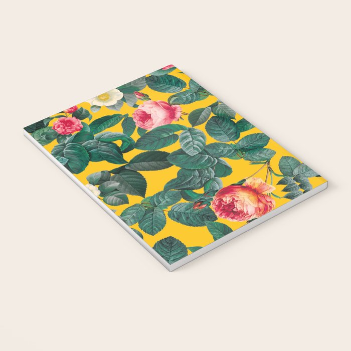 Summer Botanical Pattern Notebook Gallery Image 3