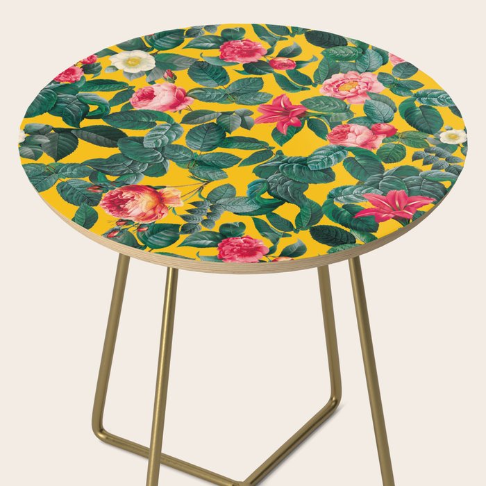 Summer Botanical Pattern Side Table Gallery Image 2