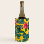 Summer Botanical Pattern Wine Chiller Gallery Image 1