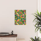 Summer Botanical Pattern Poster Gallery Image 2